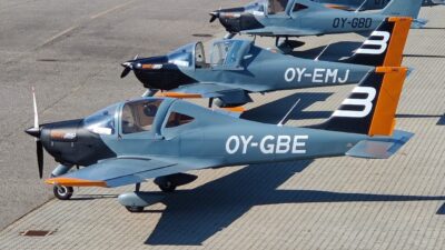 GreyBird Tecnam P2002JF Sierra fly OY-GBD, OY-EMJ & OY-GBE